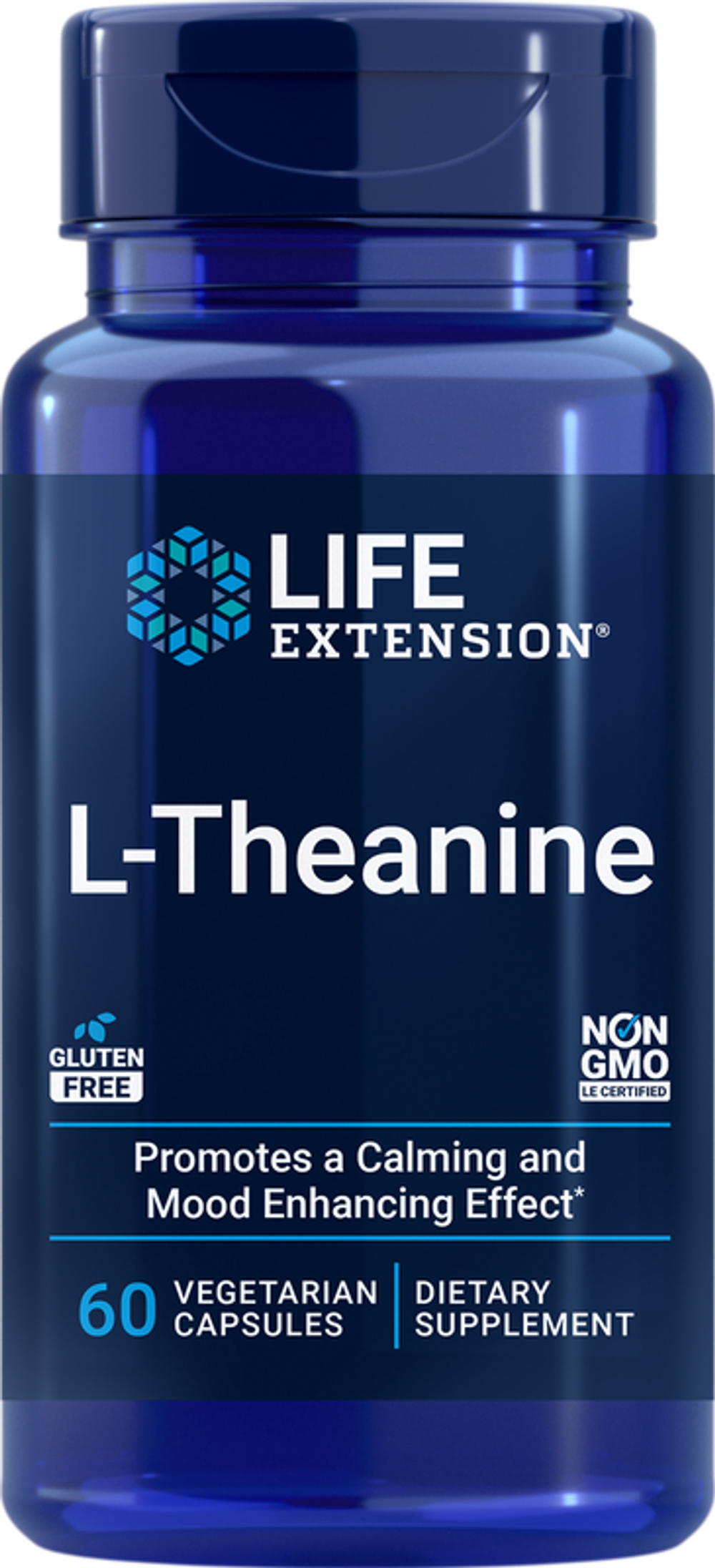 L-теанин 100 мг 60 капсул Life Extension