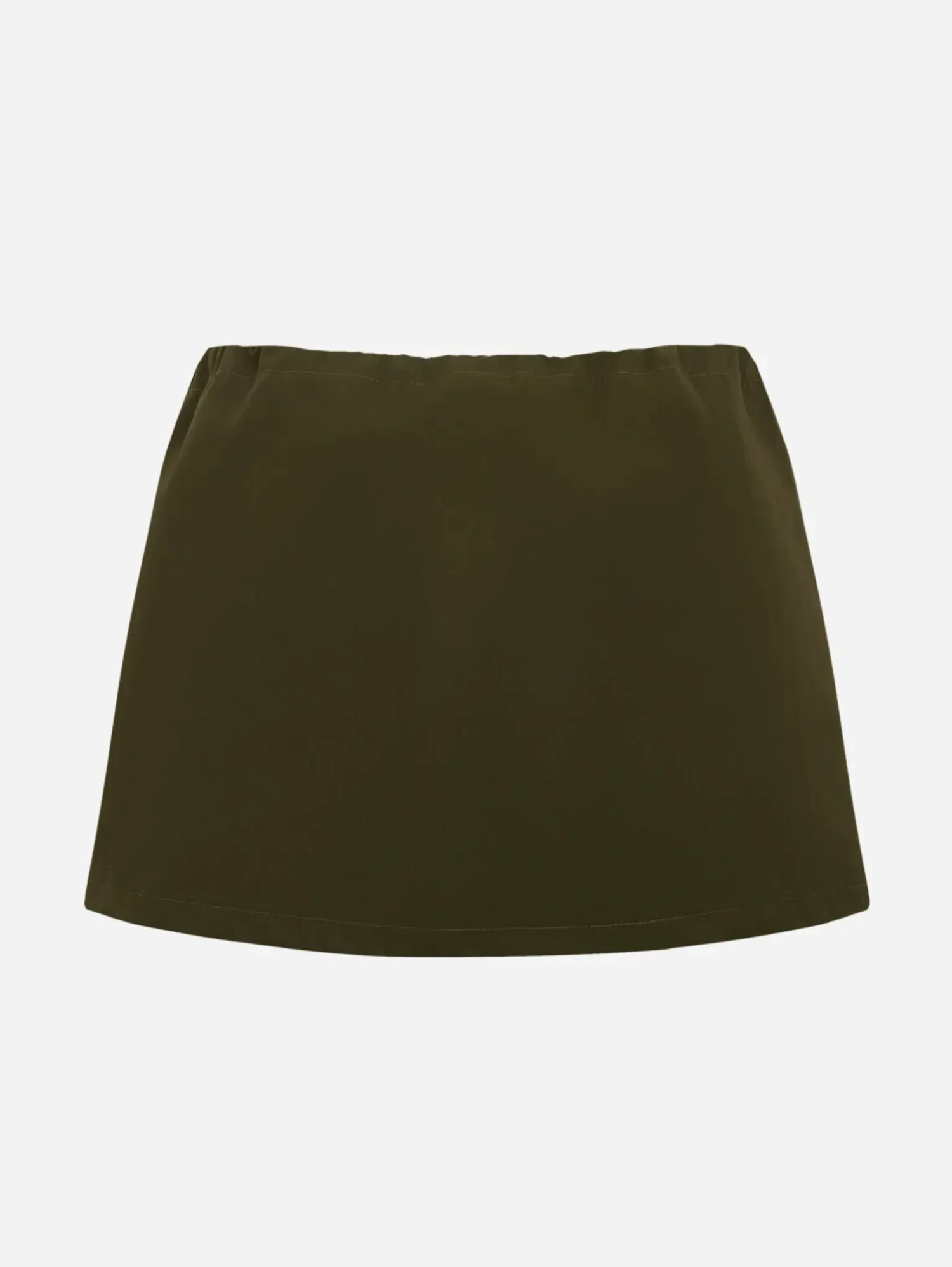 Мини-юбка хаки