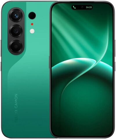 6.78" Смартфон TECNO Camon 50 12/256Gb,  NFC,  AMOLED,  144Гц,  6500мAч,  зеленый