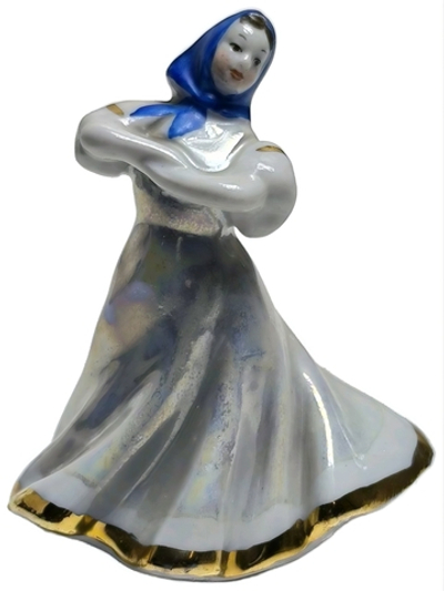 Фарфоровая статуэтка "Плясунья", (Дулёво), 1970 год