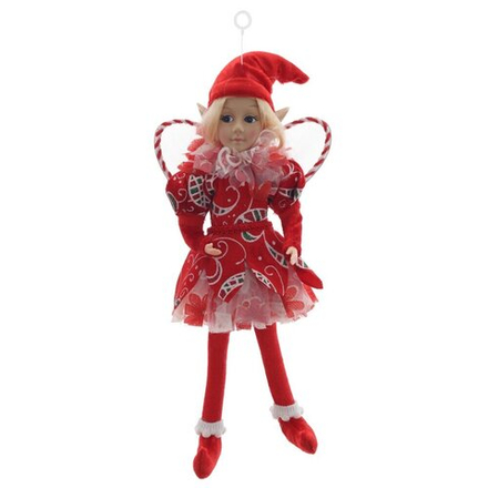 GAEM Игрушка набивная подвесная "Эльф", L14 W6 H35 см (полка 17 см.)