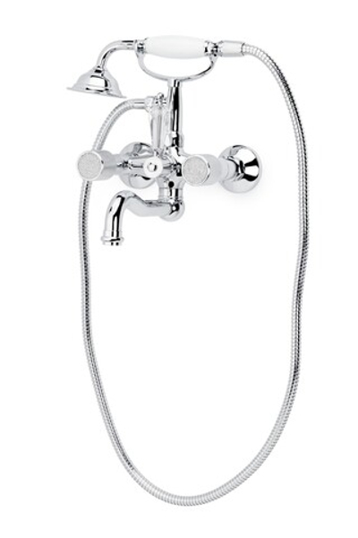 Смеситель для ванны, душ. компл. ROYAL CRYSTAL, хром переключатель Swarovski_Комплект