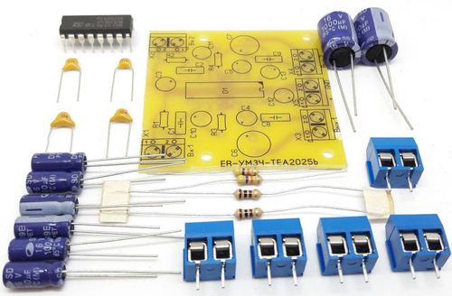ERK-УМЗЧ TEA2025B (Vпит 3...12в; 0,6...4,7вт)