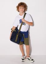 толстовка с футболкой и шортами