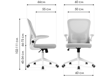 Офисное кресло Woodville Konfi blue, white