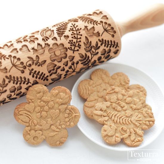 Скалка с узором Летний луг