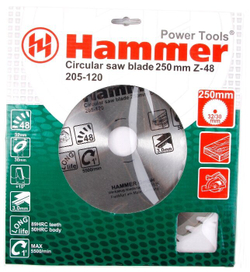 Диск пильный Hammer Flex 205-120 CSB WD