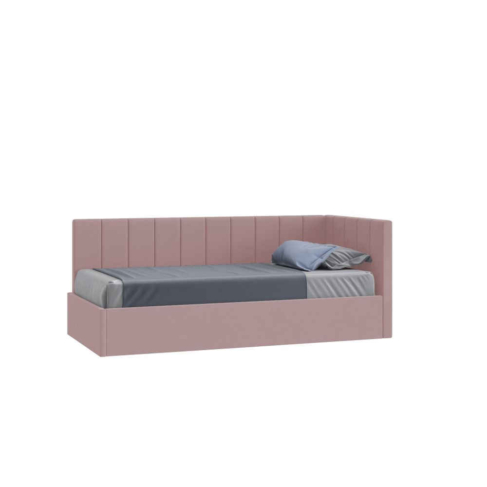 Кровать Смарти 900*2000 ППМ, 500H, (Микровелюр бежевый), Мелодия сна