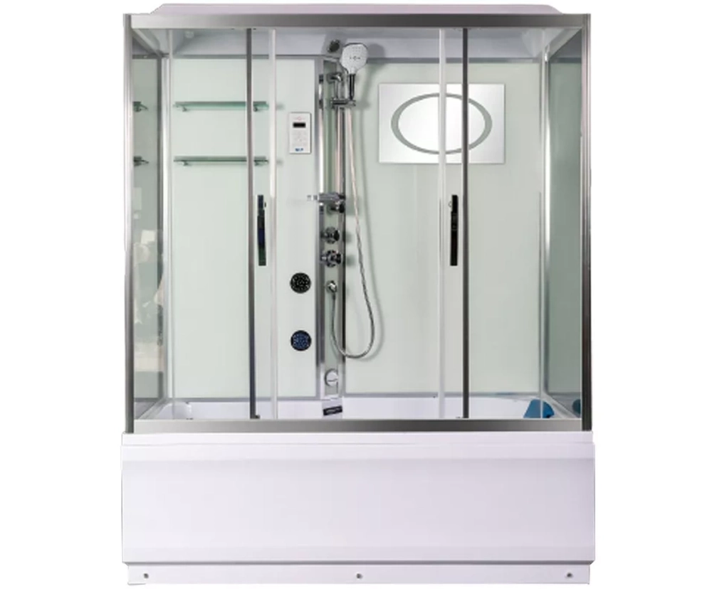 Душевая кабина WeltWasser (ВельтВассер) Emmer 150/85/55, с высоким поддоном, 150x85x217