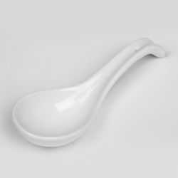 Ложка для мисосупа 15 см белая фарфор P.L. Proff Cuisine [10]
