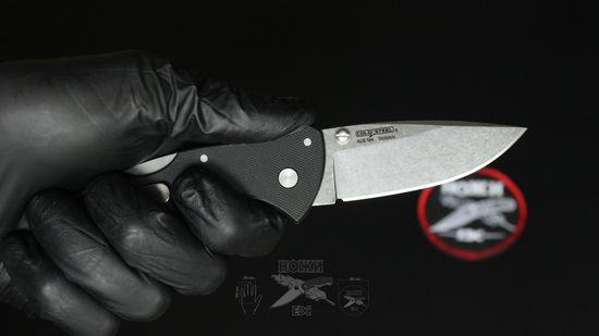 Складной нож Cold Steel 27BAS Mini Recon 1 Spear Point c клинком из стали AUS-10A, рукоять GRN