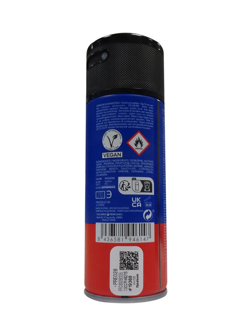 REEBOK MOVE YOUR SPIRIT men deo 150ml NEW