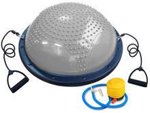 Балансировочная платформа с двумя съёмными эспандерами XW-BD58  (серый)