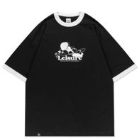 Футболка HAIDED LEISURE 90S, черн/белый