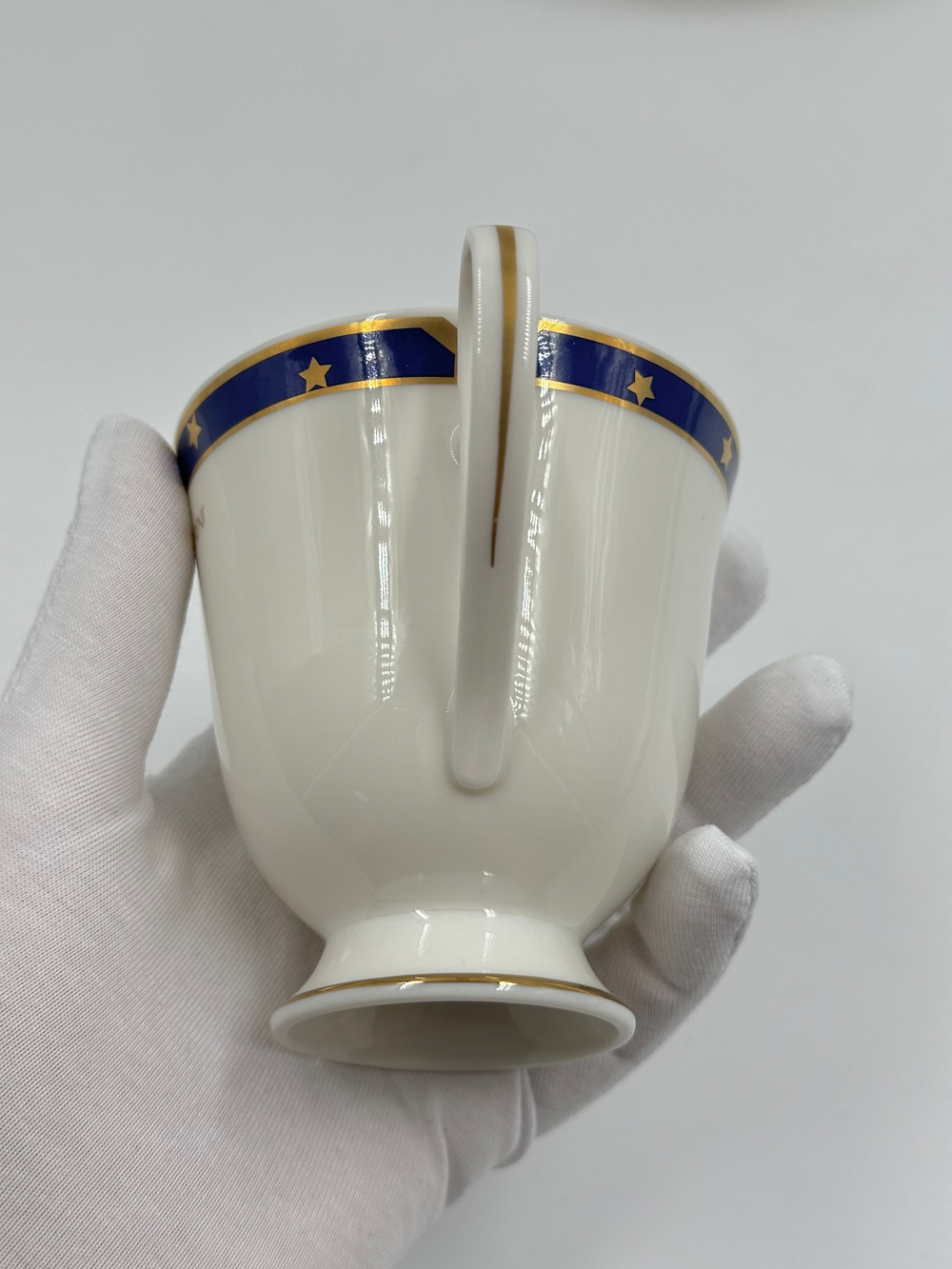 Чайная пара Yves Saint Laurent by Yamaka (трещина)