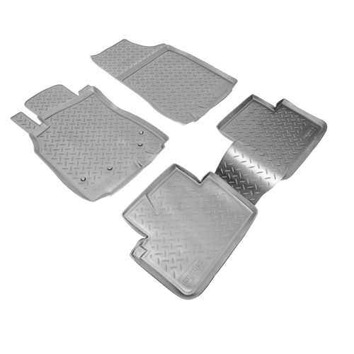 Ковры в салон Norplast/Unidec для Renault Fluence (2010-)Полиуретан,Серый, арт.NPL-Po-69-08-G