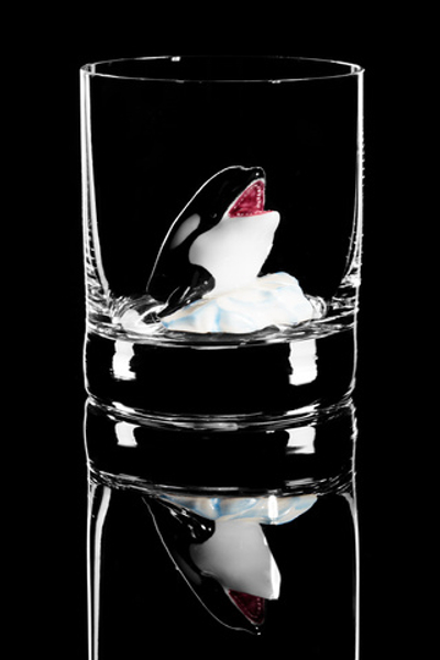 Бокал для виски. Косатка. Новая коллекция.