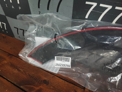 Накладка крыла заднего левого Renault Duster Новая Оригинал 788A33613R