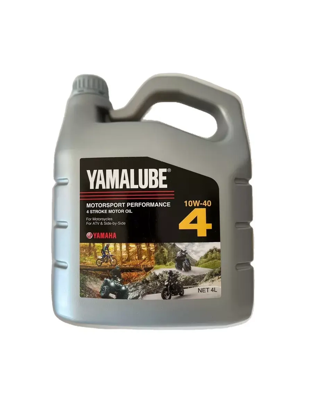 Масло Yamalube MC 4T 10W-40, (4 л)