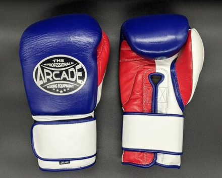 Боксерские перчатки Arcade blue-white-red