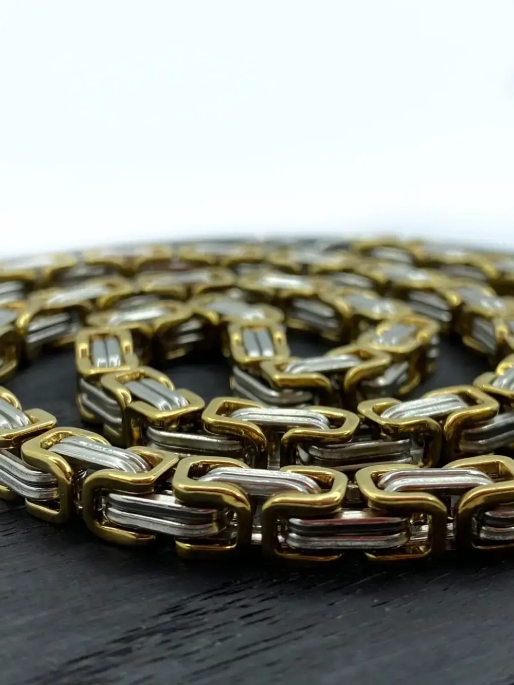 Массивная цепочка Steel Rage из стали