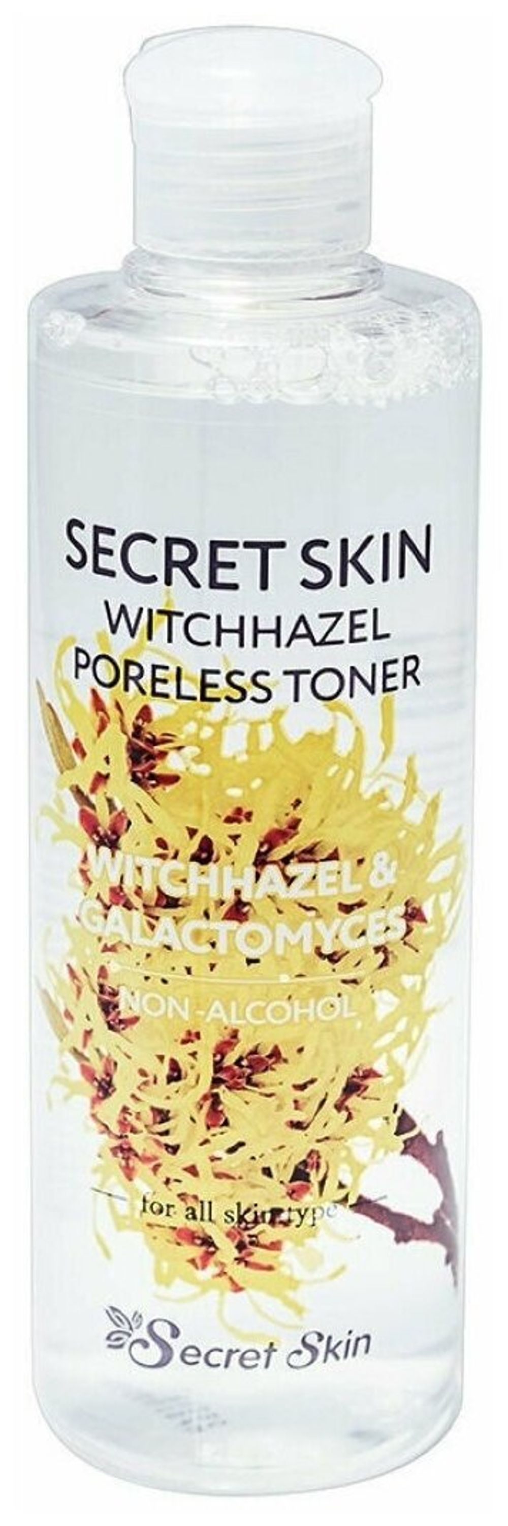 Secret Skin Тонер с экстрактом гамамелиса Witchhazel Poreless, 250 мл