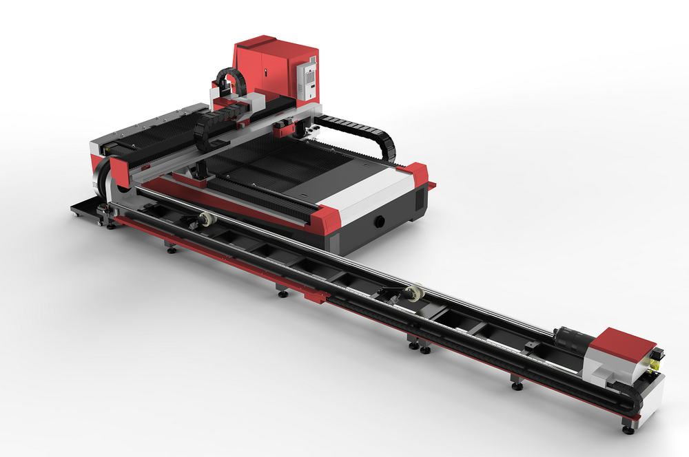 Оптоволоконный лазер с модулем резки трубы MetMachine LCM-3015B6 Master 3000W