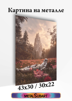 Картина на стену на металле от MetallSubArt "Звездные войны"