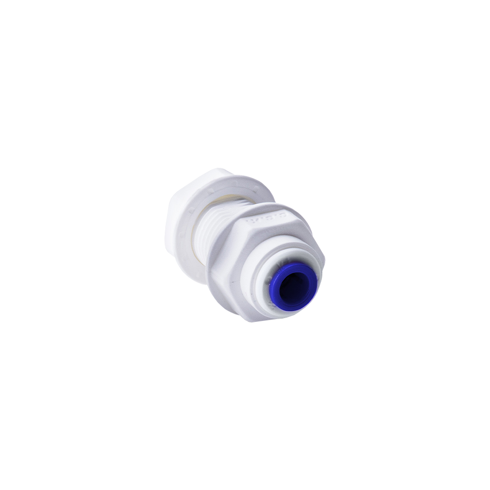 Фитинг выходной Барьер  1/4" - 1/4" QF (синий)