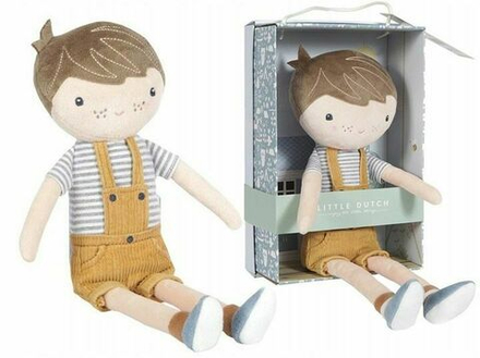 Мягкая игрушка Little Dutch Boy Jim - Мягкая кукла-обнимашка Мальчик Джим 35 см - Little Dutch LD4524