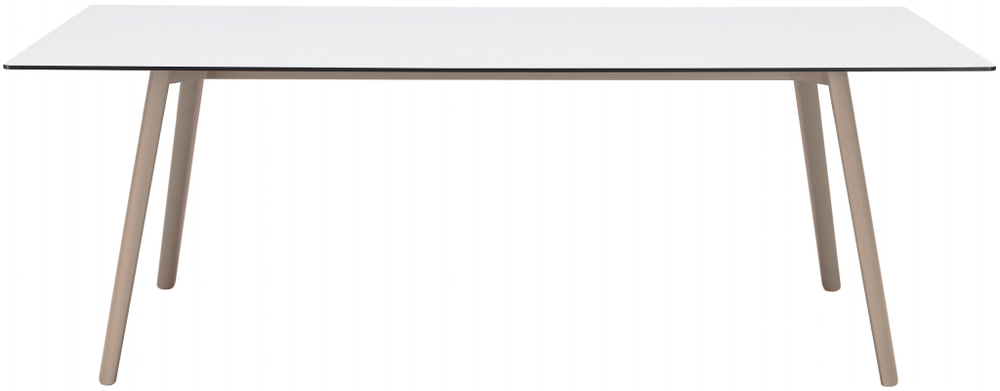 Стол ламинированный Scab Design Squid, тортора, белый