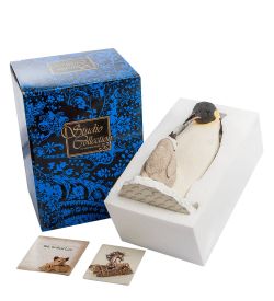 WS-712 Статуэтка «Пингвин с детенышем»