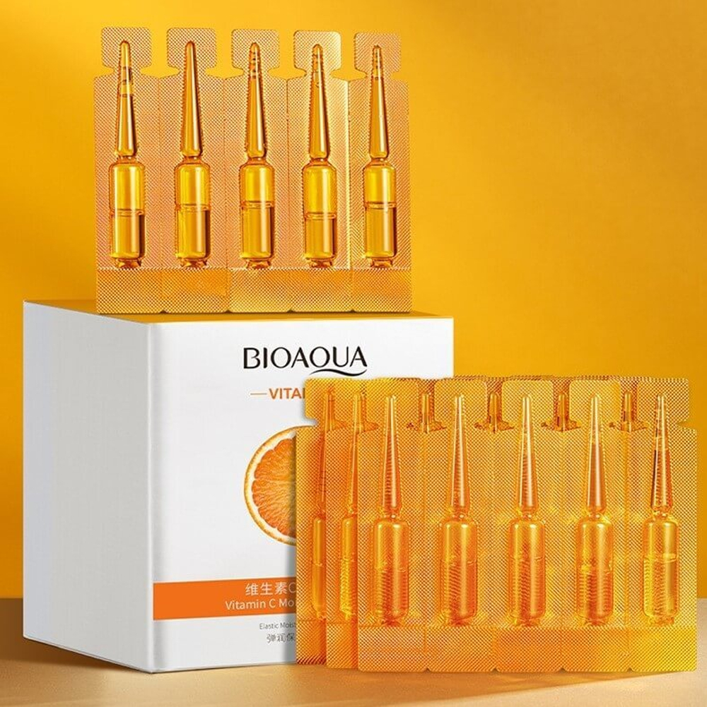 Сыворотка для лица в ампулах с витамином С, 20шт*2мл