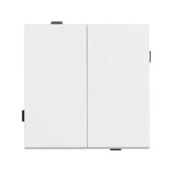 Механизм выключателя двухклавишный непроходной SWT-TENDO-MK02-SFPL-WH (230V, 10A) (Arlight, -) 054547