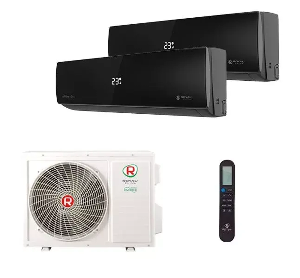 Мульти сплит-система Royal Clima на 2 комнаты (25+25 кв.м.) серия ATTICA