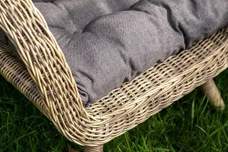 "Толедо" лаунж-зона из искусственного ротанга, цвет соломенный