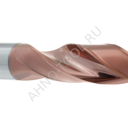 Сверло  8.6мм  твердосплавное 5D без подвода СОЖ. SP-X800050860 VHM AHNO по стали, чугуну, нерж. и ж