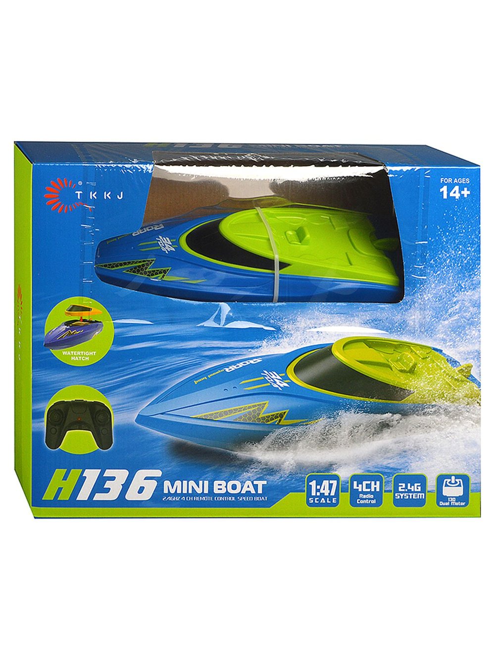 Игрушка Катер Ветер свободы, радиоуправляемый ( H136)