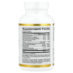 California Gold Nutrition, высокоэффективный комплекс витаминов группы B с метилфолатом и метилом B12, 90 растительных капсул