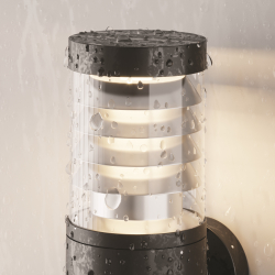 Уличный настенный светильник Outdoor O439WL-L12GF3K