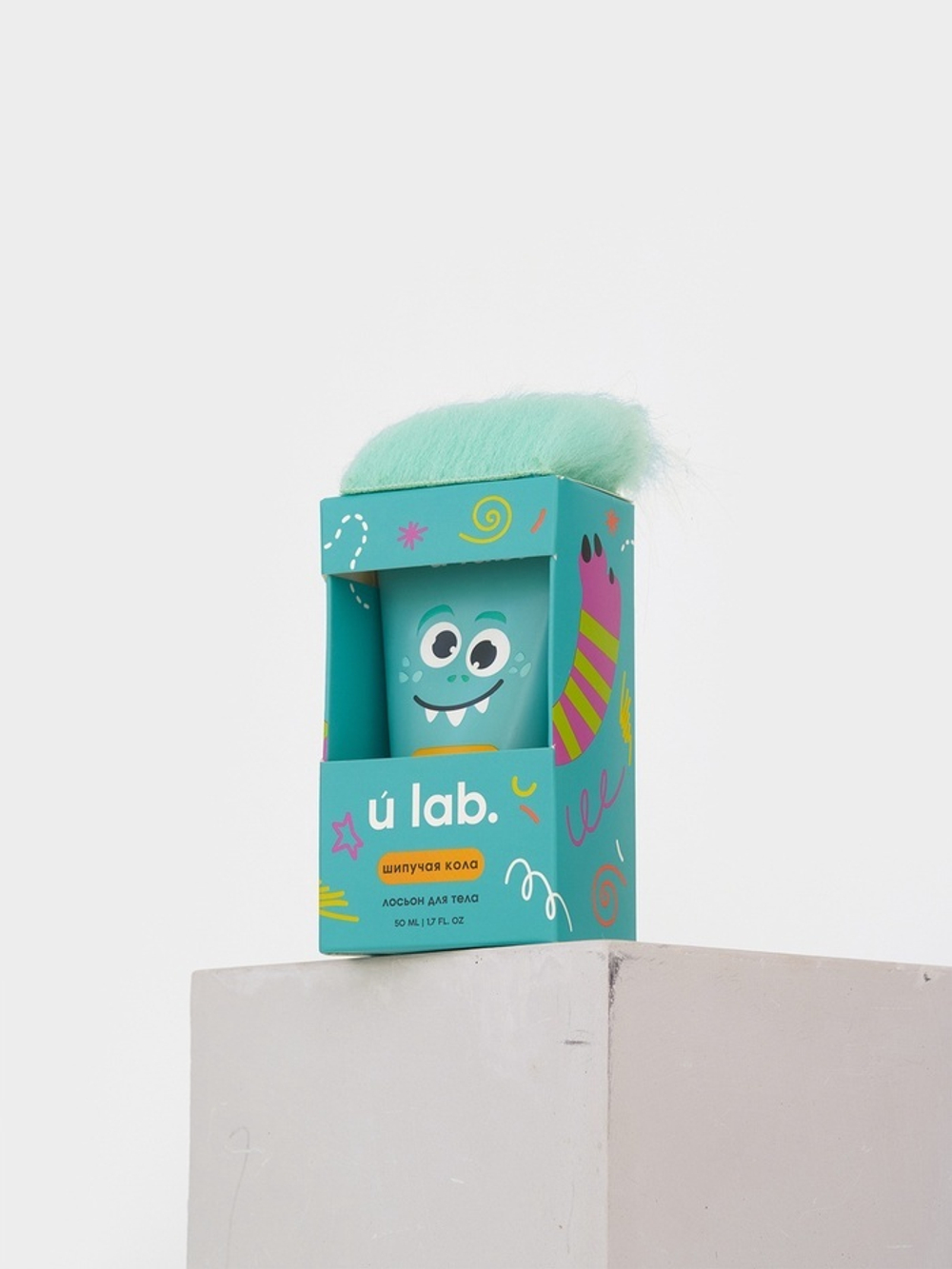 Лосьон для тела детский «Монстрики», аромат шипучая кола, 50 мл