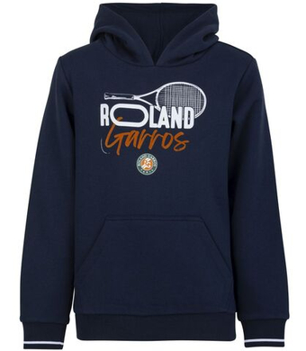 Кофта для мальчика теннисная Roland Garros Kids 2026 Graphic - navy