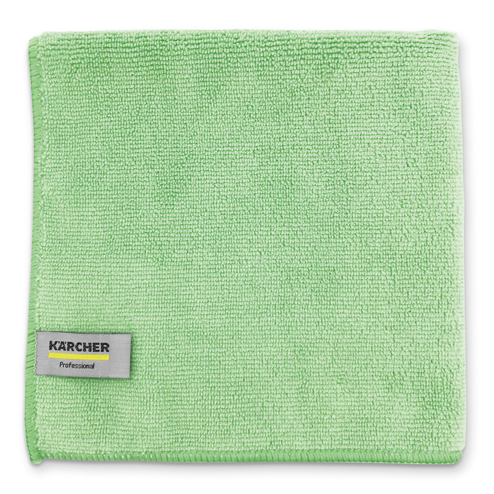 Салфетки из микроволокна Standard, 38 x 38см, зеленые (10шт)