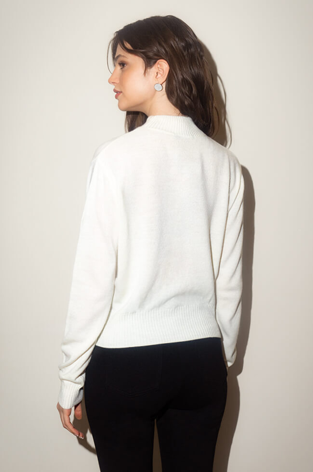 22921 Джемпер женский (молочный)