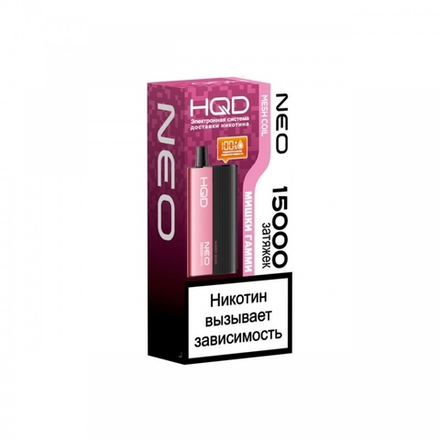 HQD Neo Мишки Гамми 15000 затяжек 20мг (2%)