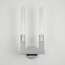 Бра Canelle Wall Lamp Double Sconces Chrome By Imperiumloft