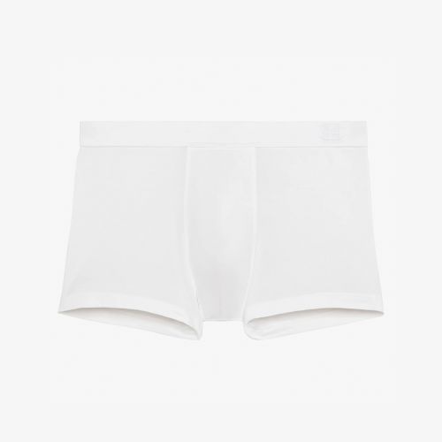 Мужские трусы боксеры белые HOM Supreme Cotton 40-2449-0003