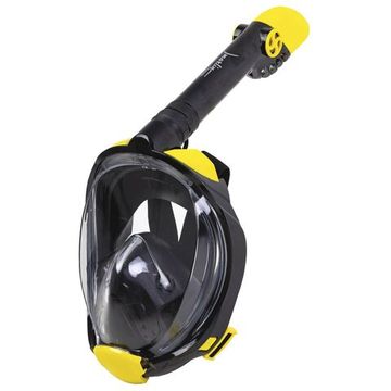 Маска полнолицевая Marlin Travel черный/желтый/черный