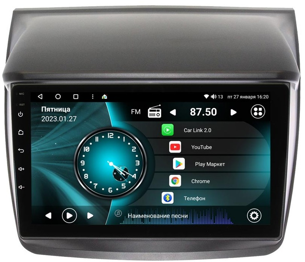 Магнитола для Mitsubishi L200 2006-2016 - Vaycar VA47-0094 на Android 13, 8-ядер, 2Гб-32Гб, 4G SIM-слот