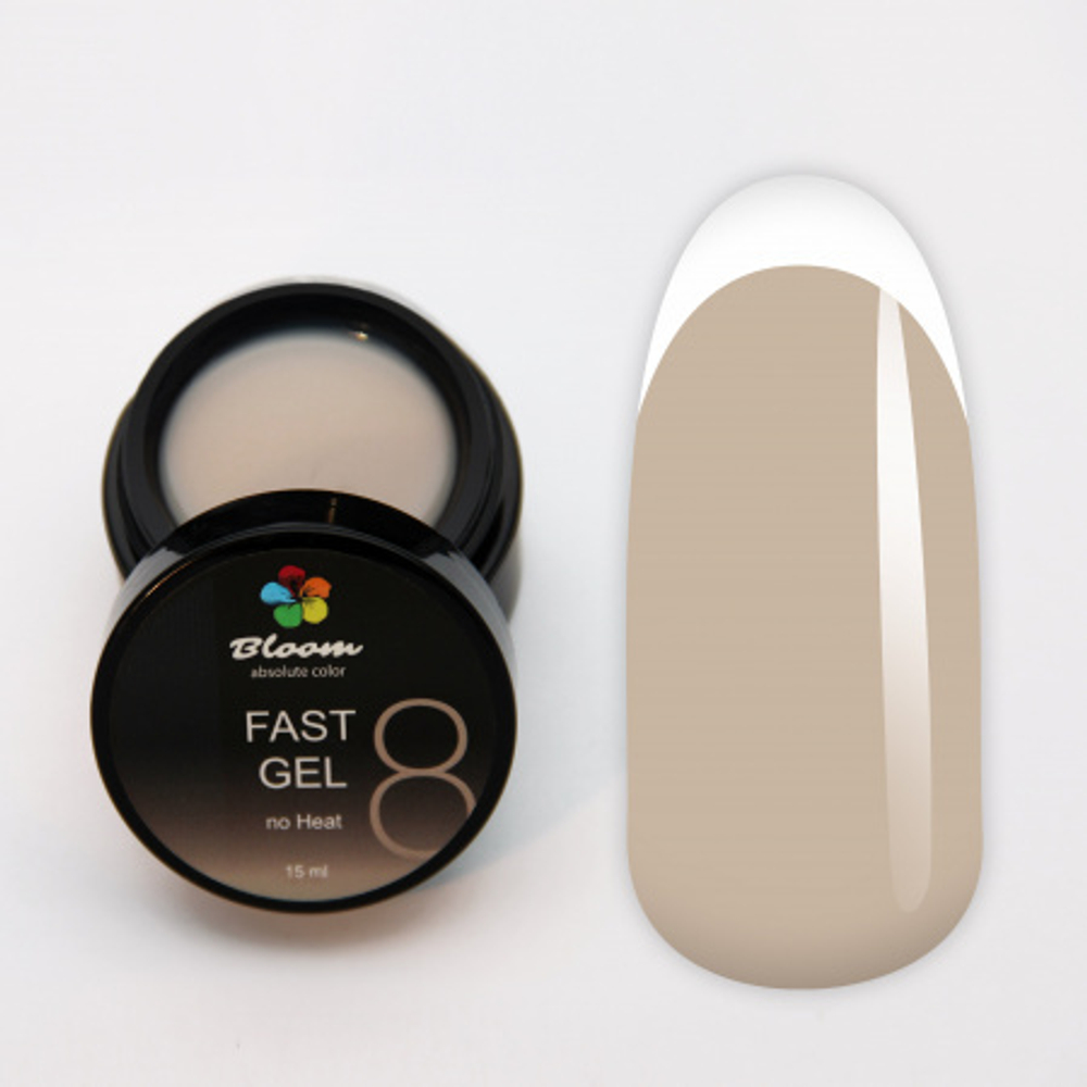 Фаст гель Fast Gel №8 15 мл (низкотемпературный) BLOOM